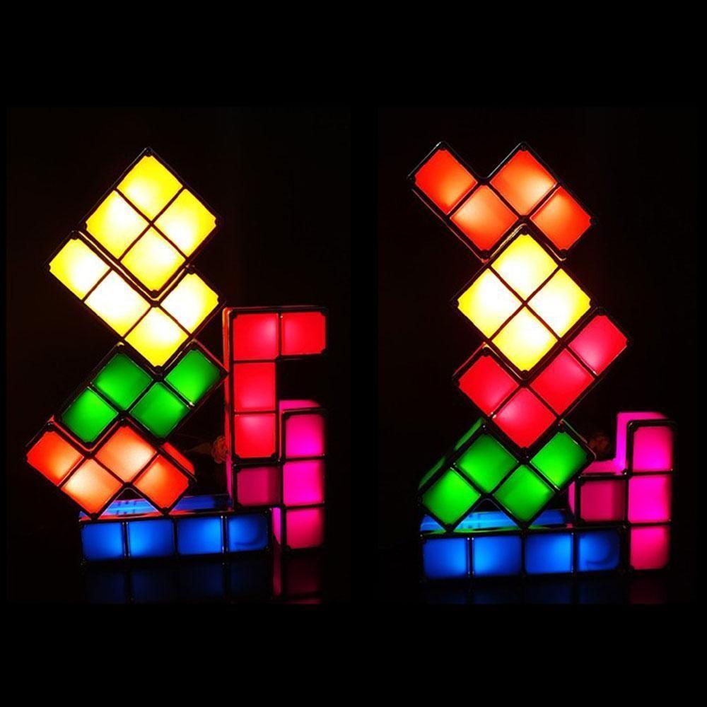 Skanto | Tetris Stabil LED Nattlampe