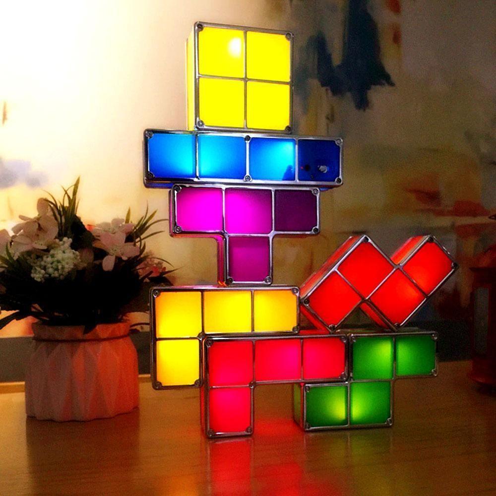 Skanto | Tetris Stabil LED Nattlampe