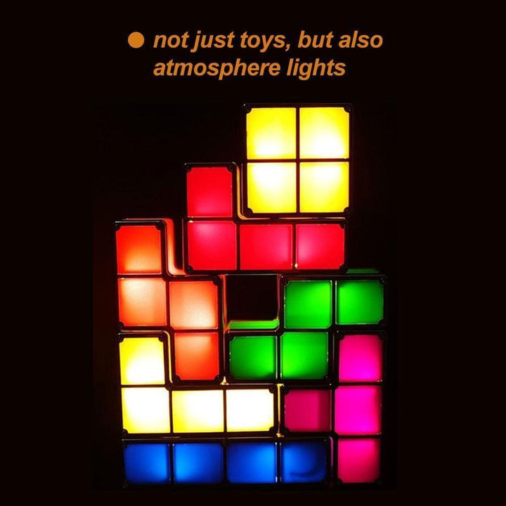 Skanto | Tetris Stabil LED Nattlampe