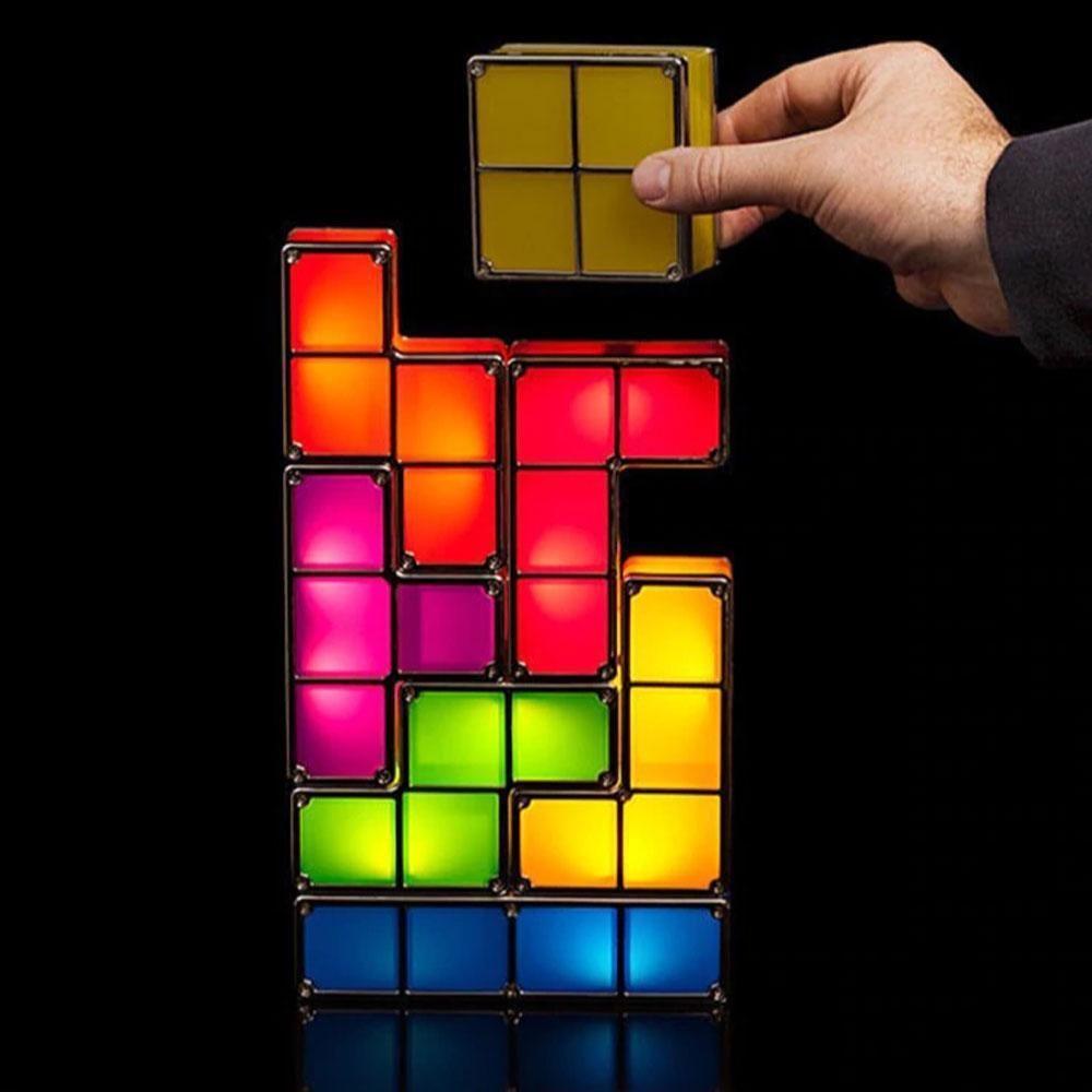 Skanto | Tetris Stabil LED Nattlampe