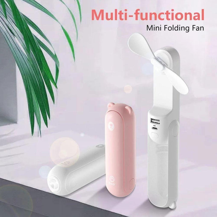 Skanto | Multifunksjonell Mini Sammenleggbar Vifte