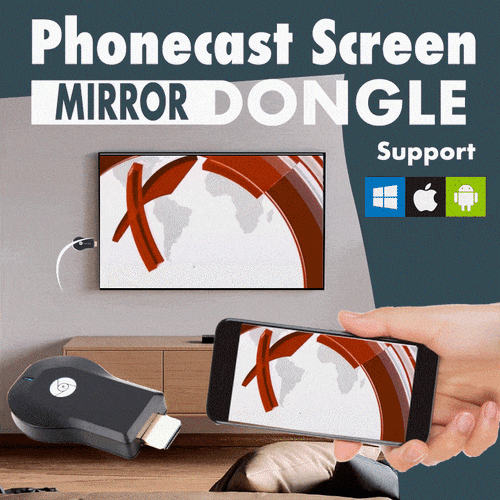 Skanto | Phonecast Skjerm Speil Dongle