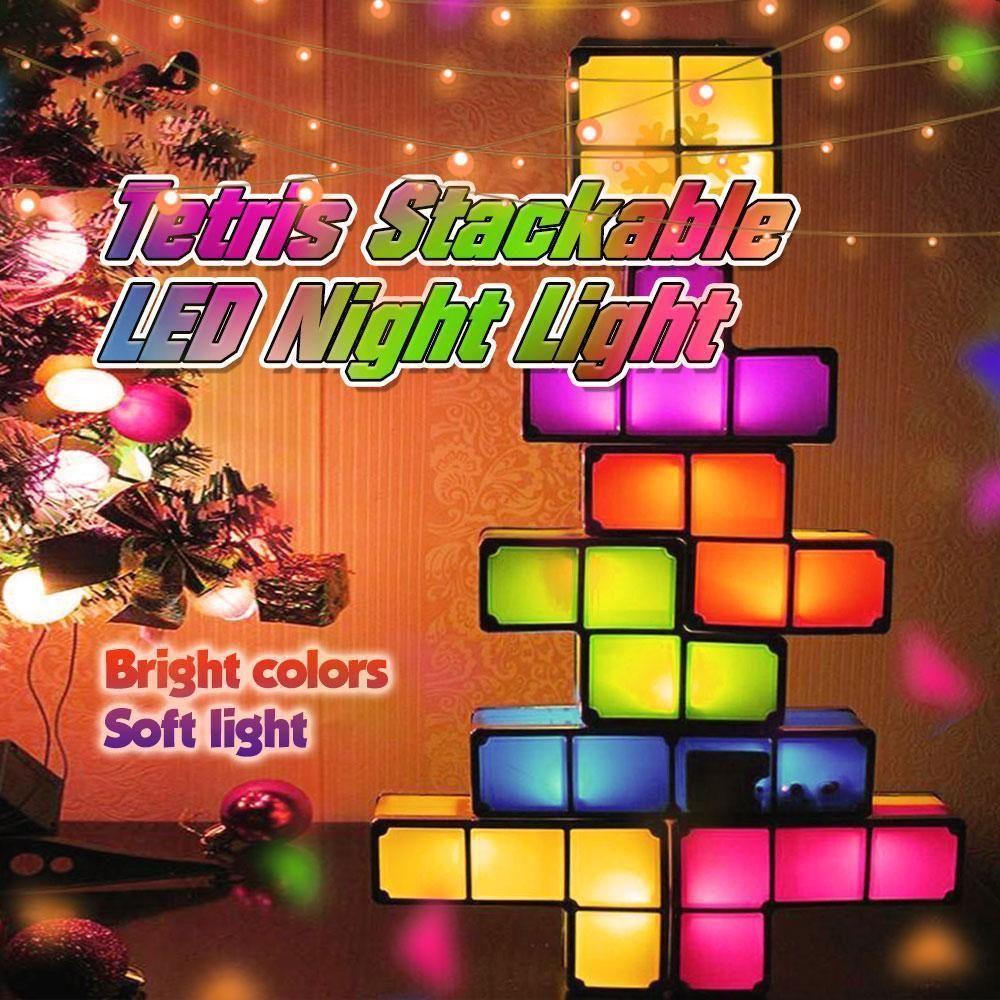 Skanto | Tetris Stabil LED Nattlampe