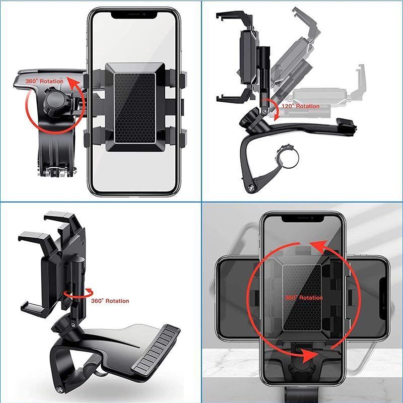 Skanto | Bil Dashboard Telefonholder med Nummerplater