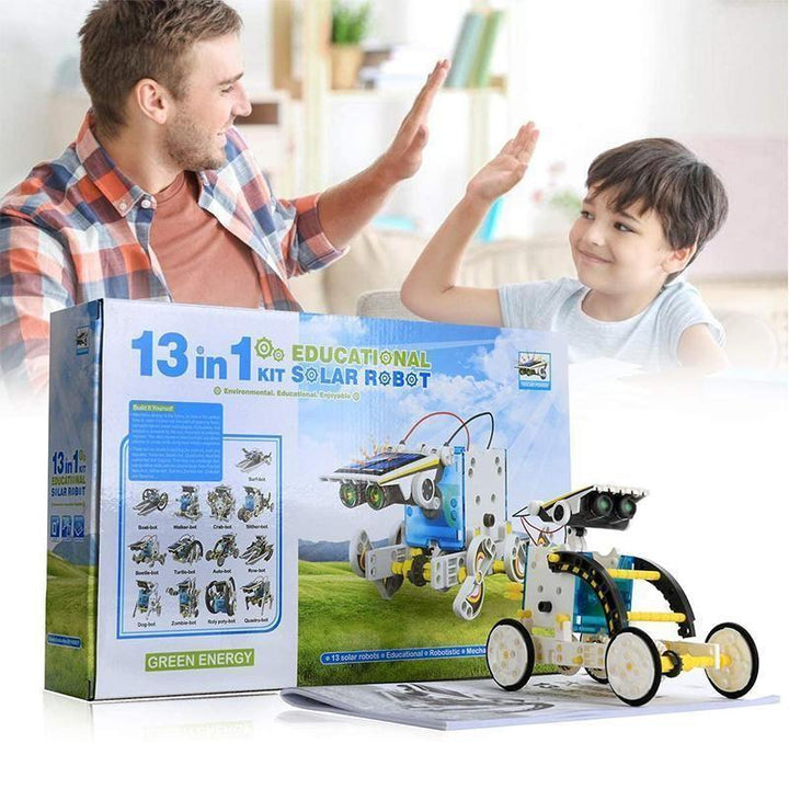 Skanto | 13-i-1 Utdannings Sol Robot Leketøy