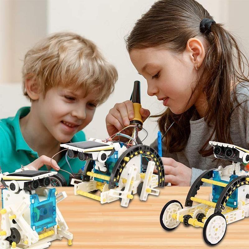 Skanto | 13-i-1 Utdannings Sol Robot Leketøy