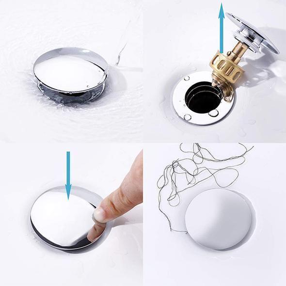 Skanto | Universal Vaskebassin Bounce Dreneringsfilter