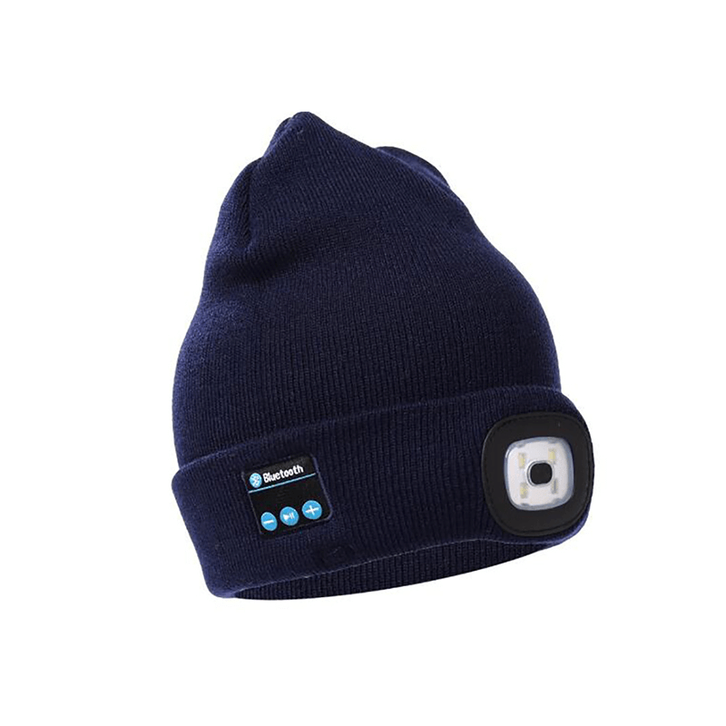 Skanto | Oppgradert Unisex Musikalsk Bluetooth LED Lue
