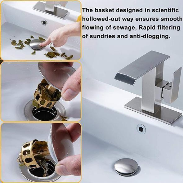Skanto | Universal Vaskebassin Bounce Dreneringsfilter