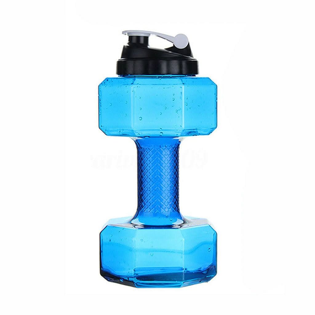 Skanto | Dumbbell vannflaske 550ml for fitness & hverdagsliv | 2-i-1 design