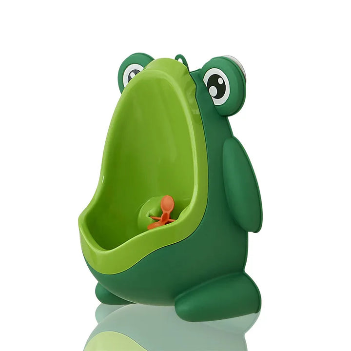 Skanto | Barnas Urinal i Frosk Design – Morsom, Sklisikker Potte for Gutter