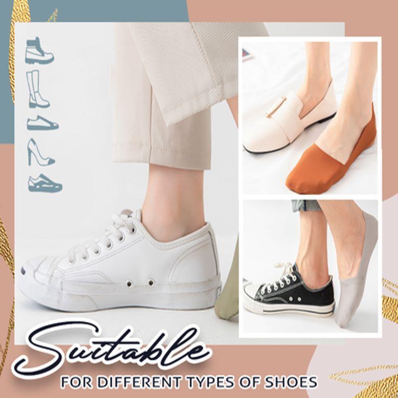 Skanto | Free Cut Non Slip Ice Silk Sokker 3 Par
