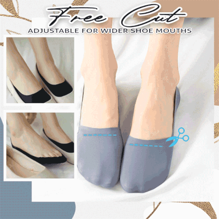 Skanto | Free Cut Non Slip Ice Silk Sokker 3 Par