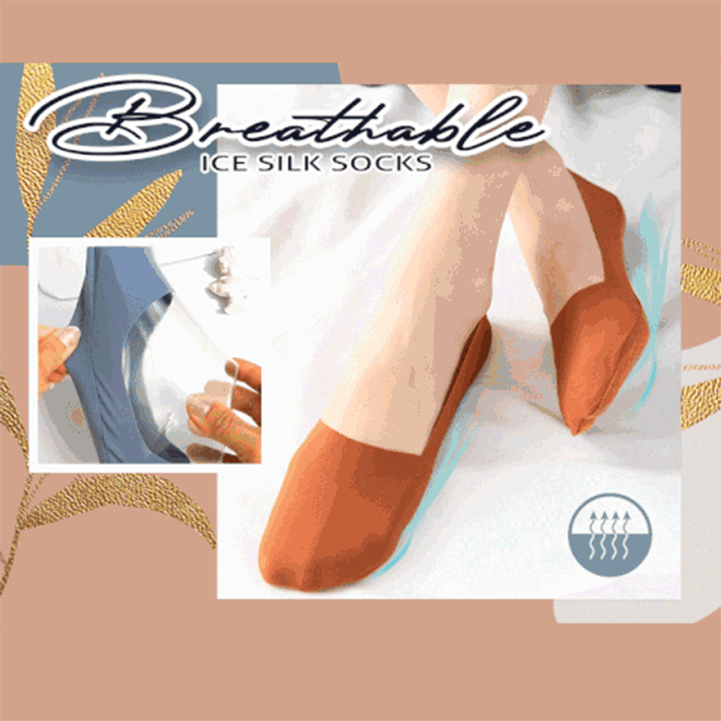 Skanto | Free Cut Non Slip Ice Silk Sokker 3 Par