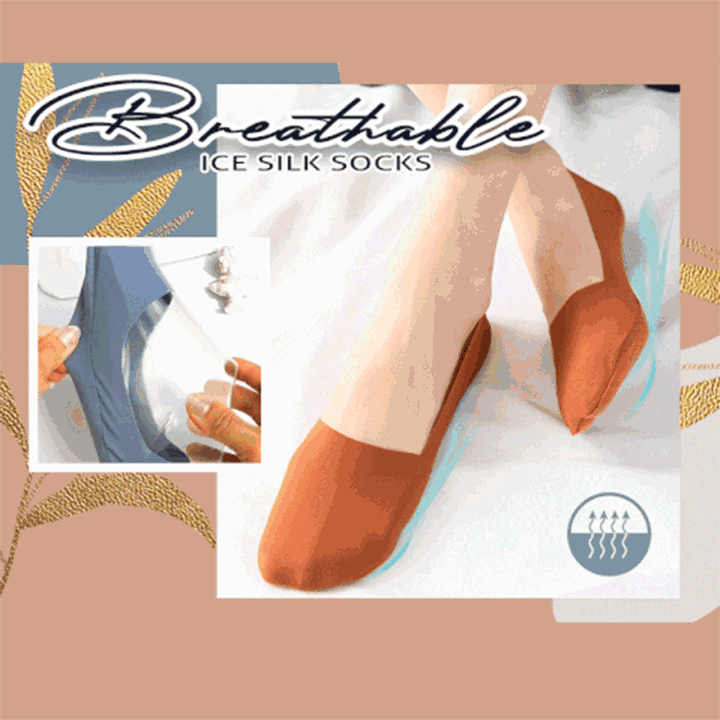 Skanto | Free Cut Non Slip Ice Silk Sokker 3 Par