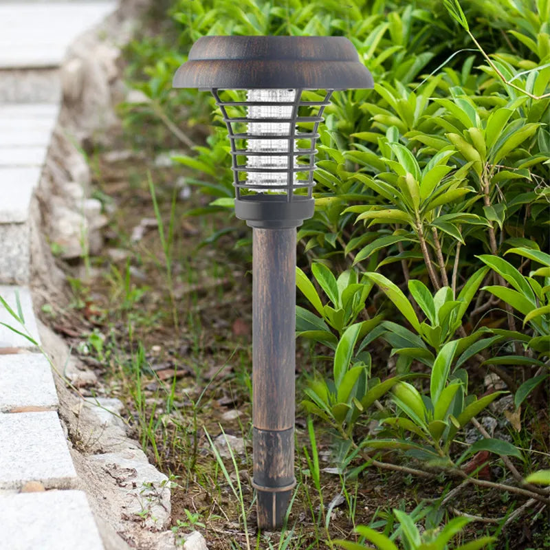 Skanto | Solar Hagebelysning med Insektavvisende - LED Utendørs Lampe for Terrasse & Hage