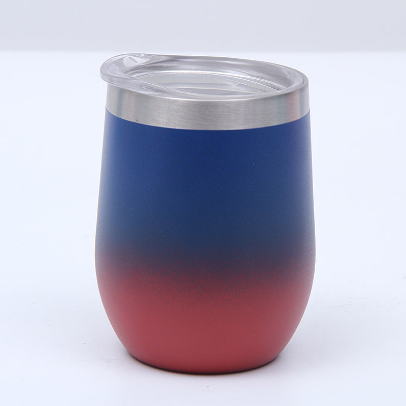 Unisex rustfritt stål isolerte vinglass Skanto