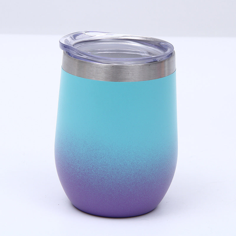 Unisex rustfritt stål isolerte vinglass Skanto