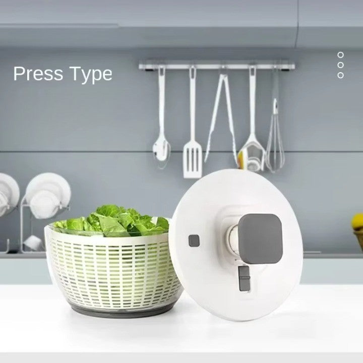 Skanto | Kompakt én-hånds spin salatspinner tørkebolle