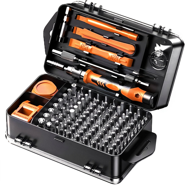 Precision Skrutrekker Sett 117-deler med Bits | Skanto