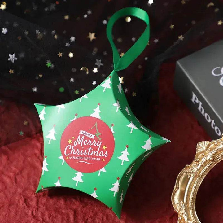 Skanto | Julegavebokser Julemann Godteriboks Stjerneformede Gleder til hjemmet Nyttår Xmas dekor Barnas gaver