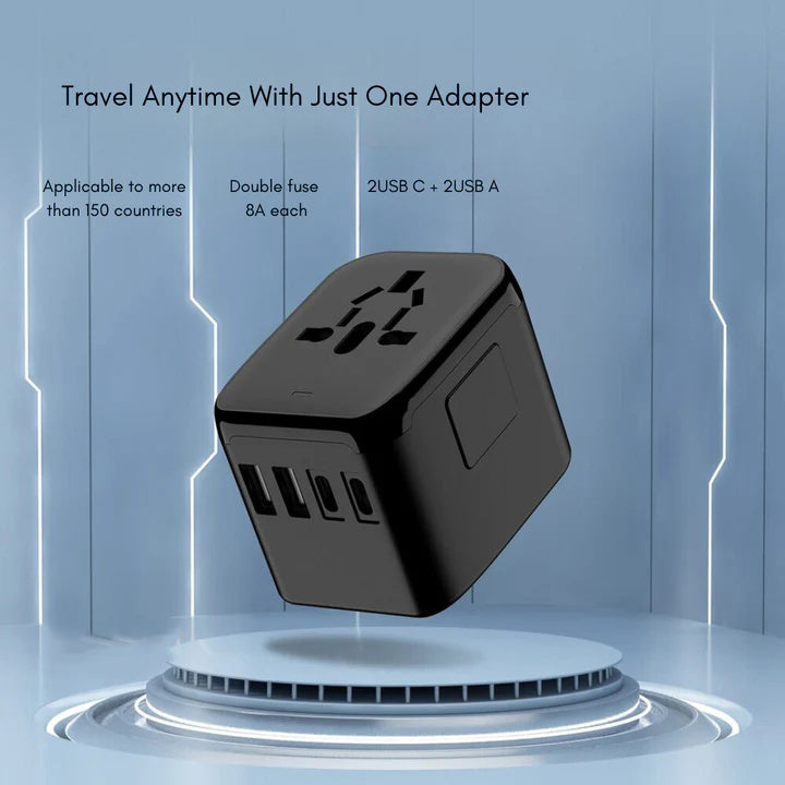 Skanto | Universal 100V-220V Smart Travel Adapter Spenningskonverter