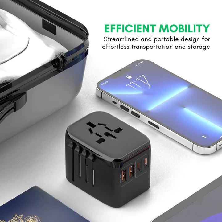 Skanto | Universal 100V-220V Smart Travel Adapter Spenningskonverter