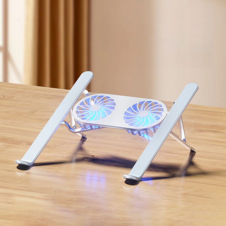 Skanto | Laptop Høydejusterbar Holder med Kjøleventilator