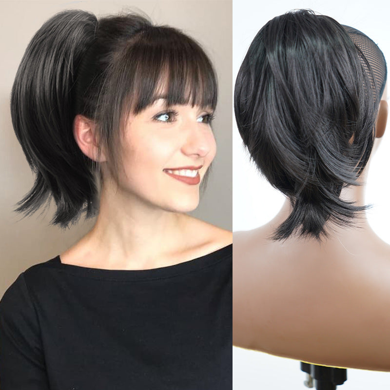Skanto | Syntetisk Klore Klipp I Hestehale Hårforlengelser Diy Hårstykke Hårknute