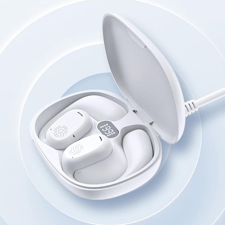 Skanto | Bluetooth-hodetelefoner med benledningskonduksjon og ekte øreklips
