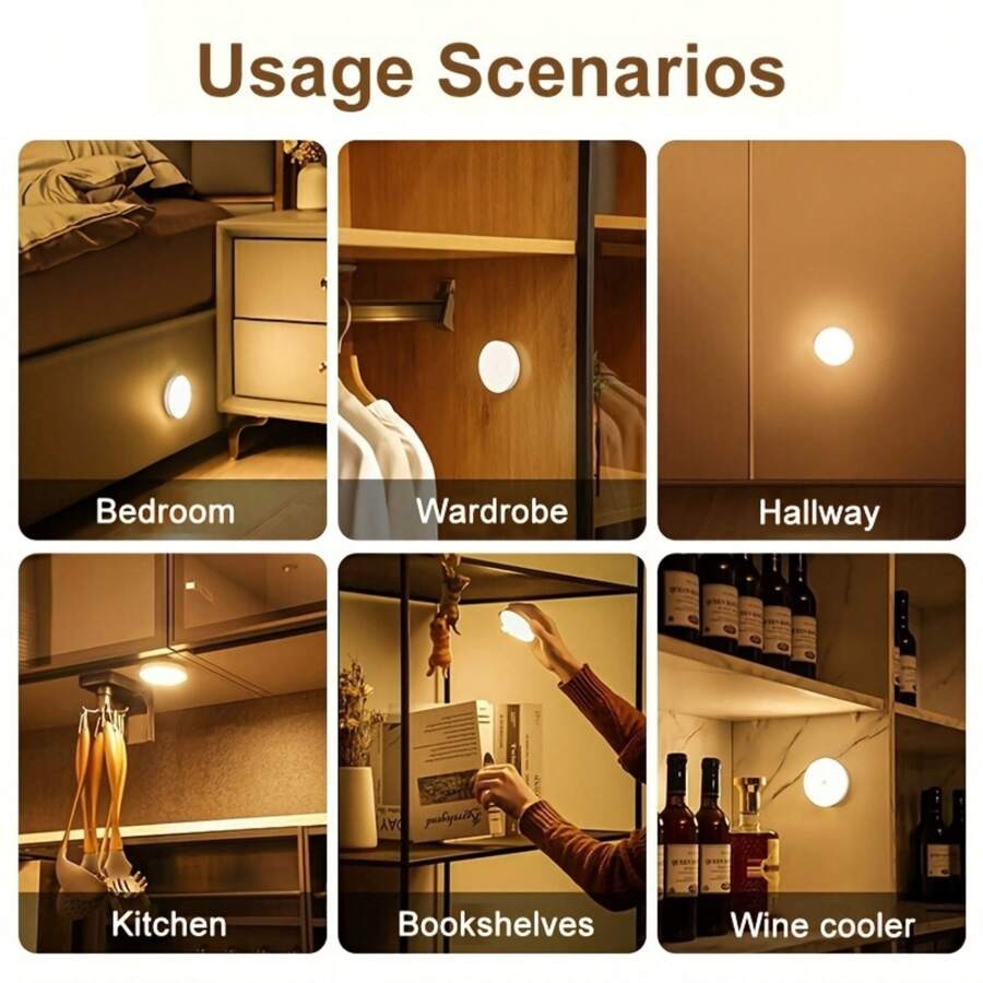 Skanto | LED Bevegelsessensorlampe for Innendørs Bruk