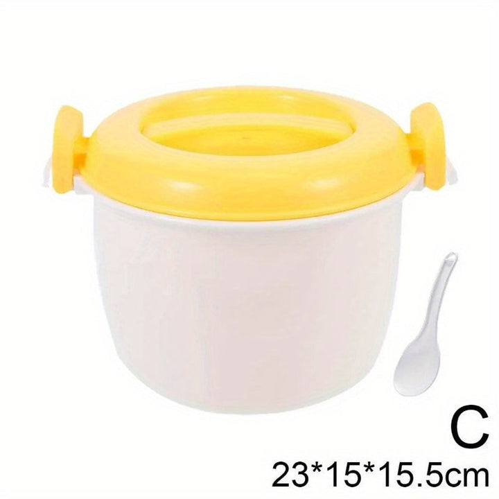 Skanto | Mikrobølgeovn Riskskaper og Dampkoker – Allsidig Grønnsaksdampere, Pasta- Maker, Suppe- og Trykkoker, Multifunksjons Kjøkkenbolle
