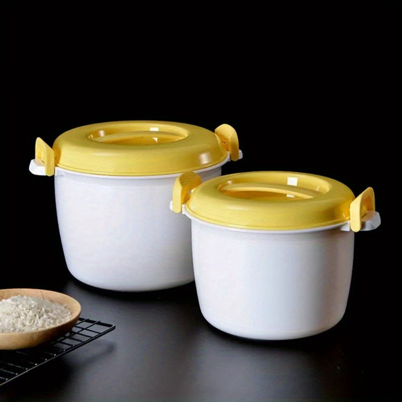 Skanto | Mikrobølgeovn Riskskaper og Dampkoker – Allsidig Grønnsaksdampere, Pasta- Maker, Suppe- og Trykkoker, Multifunksjons Kjøkkenbolle