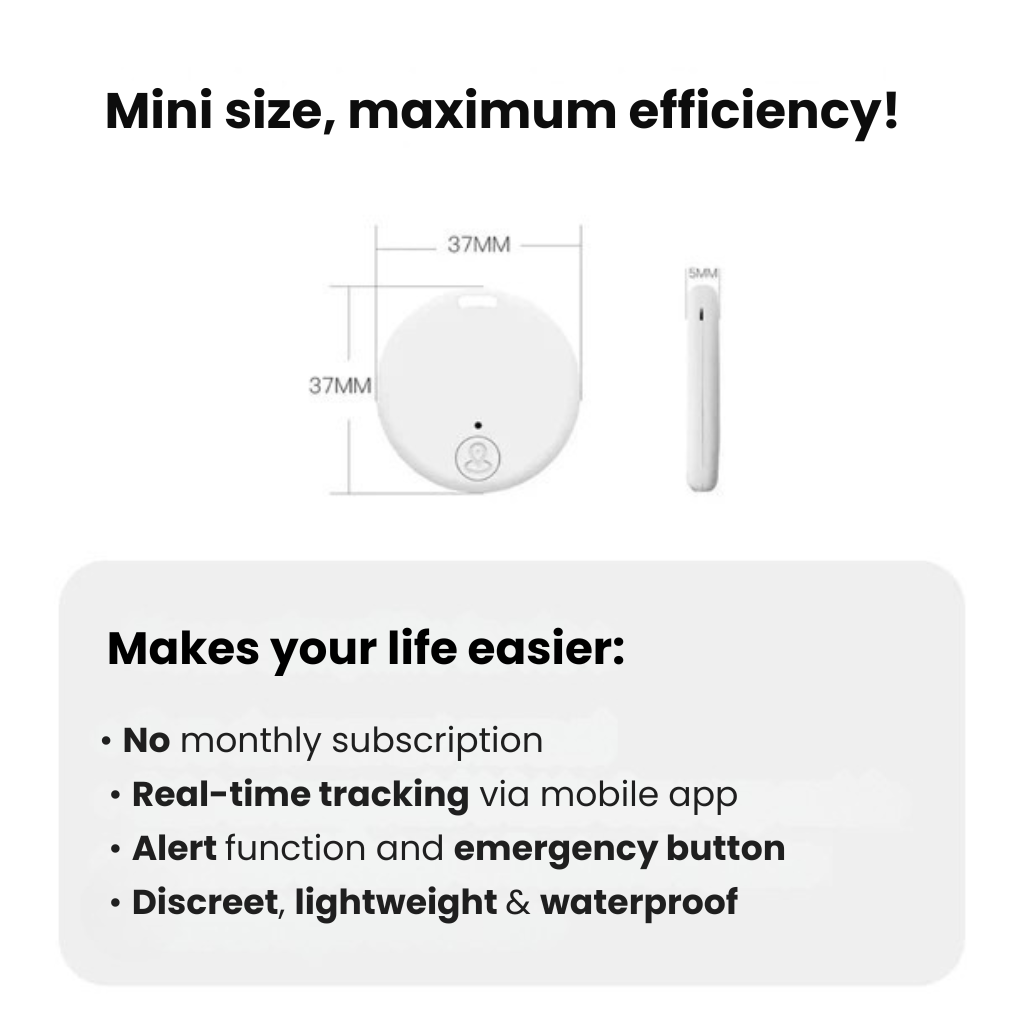 Skanto | GPS Tracker for Children | Sanntidssporing, Vanntett & Lang Batterilevetid for Sjeldenhet