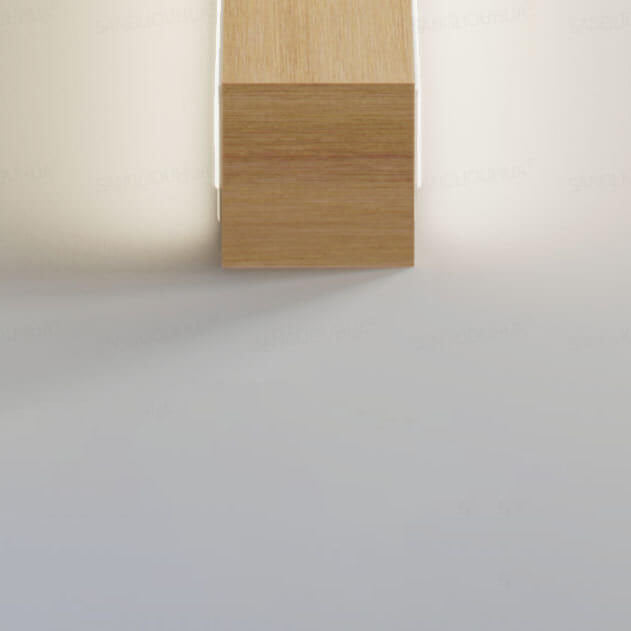 ZenBeam Japansk LED grønnsakslampe | Solid tredesign | Moderne aksentlys