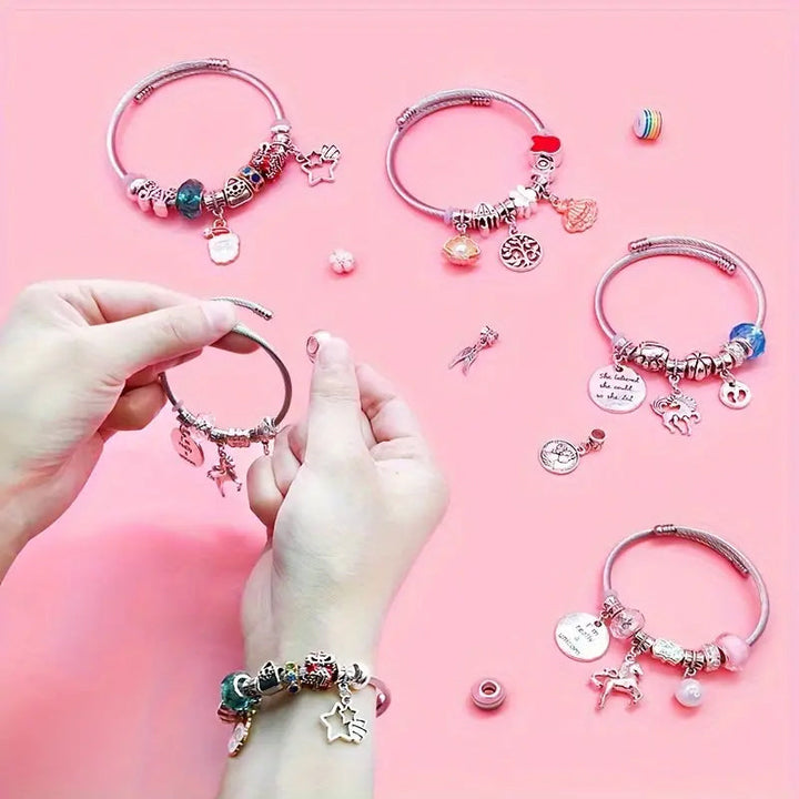 Skanto | Jente Charm Armbånd Håndverkssett