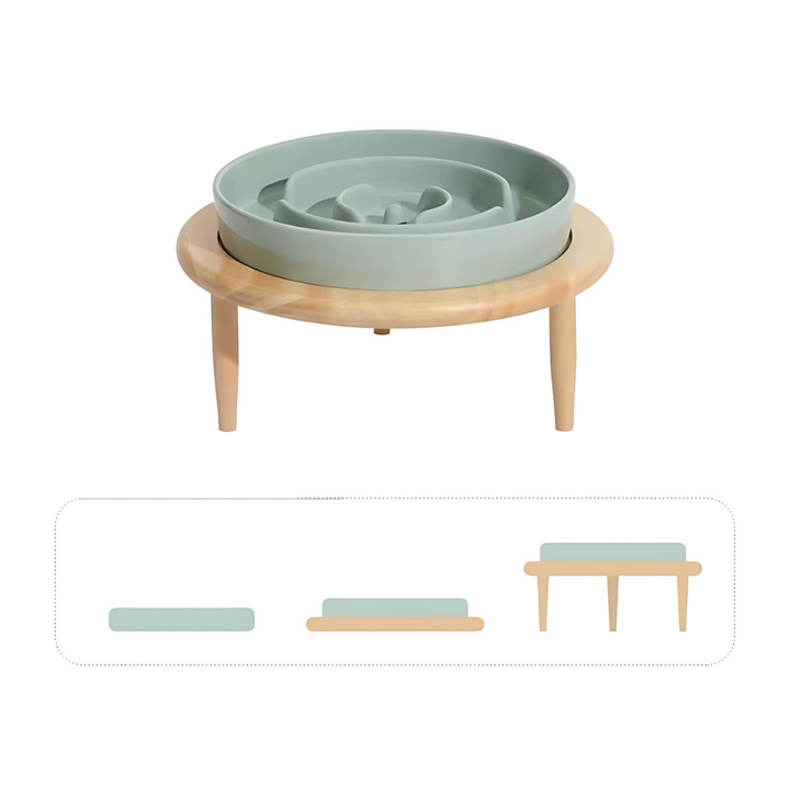 Skanto | SlowCeramic - Elegant Håndlaget Fôrskål for Kjæledyr