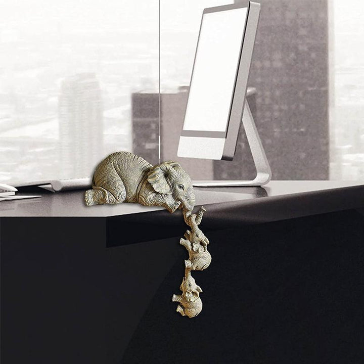 Skanto | Elefant sitter håndmalte figurer