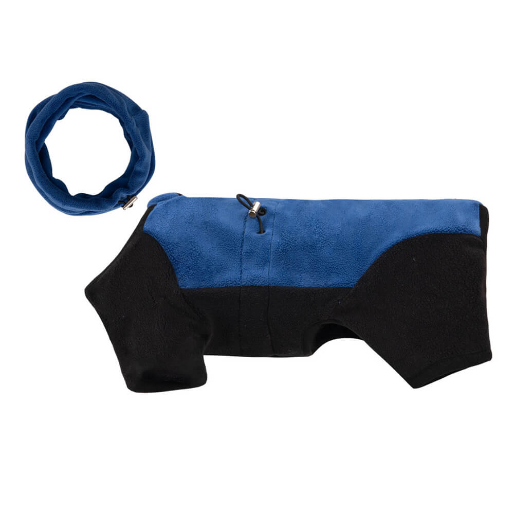 Skanto | Full Protection Polar Fleece Hundedress med Avtagbar Krage