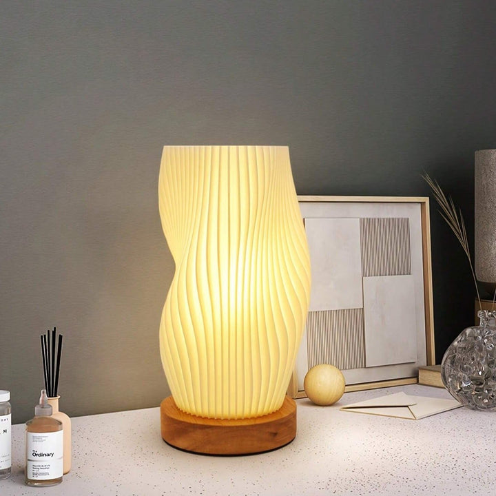Bølgete Ambient Lampe - Sofia | Skanto