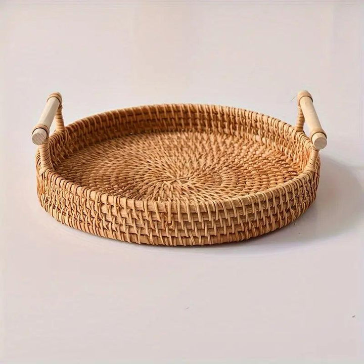 Skanto | EcoRiva - Vevd Rattan Serveringsbrett