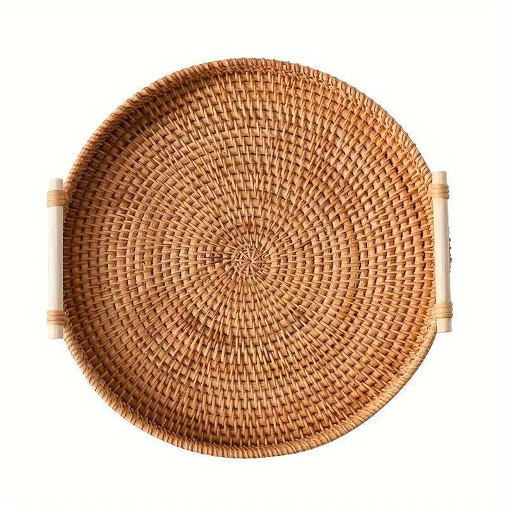 Skanto | EcoRiva - Vevd Rattan Serveringsbrett