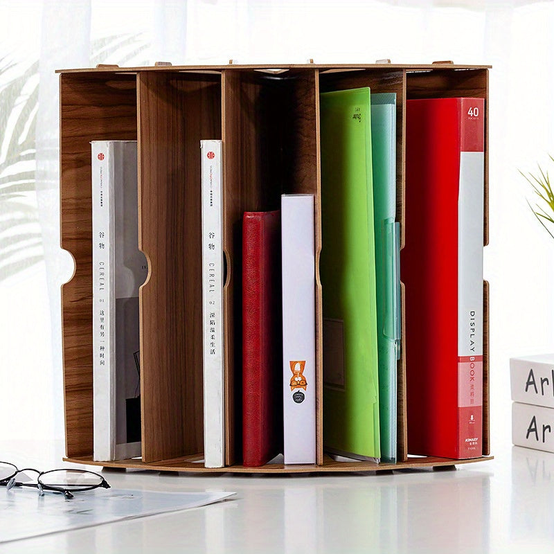Skanto | Treskrivebord Organizer med 5 Lag – Vifte Design MDF