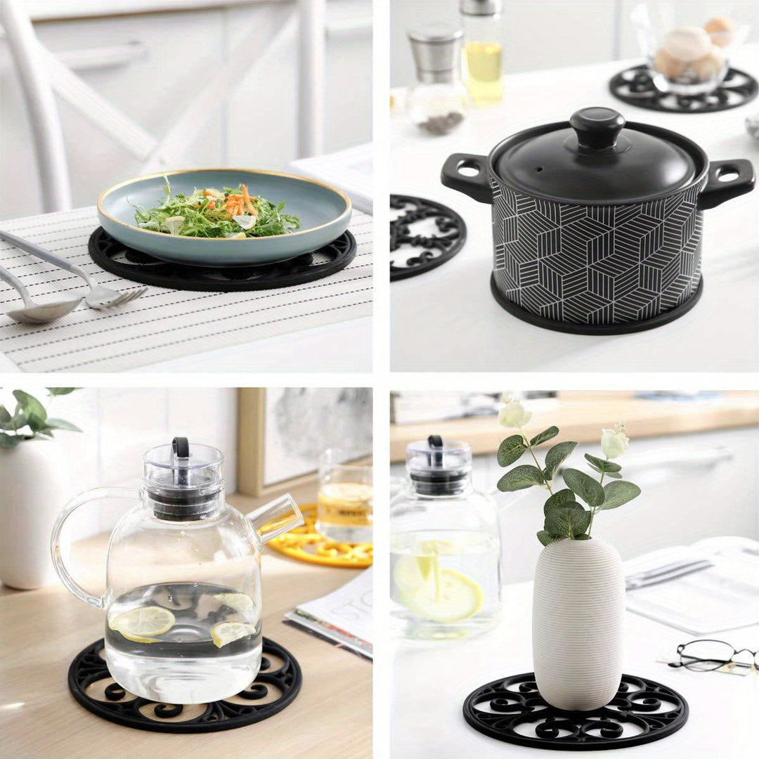 Skanto | Silikon Varmeresistente Grillbrikker for Kjøkken