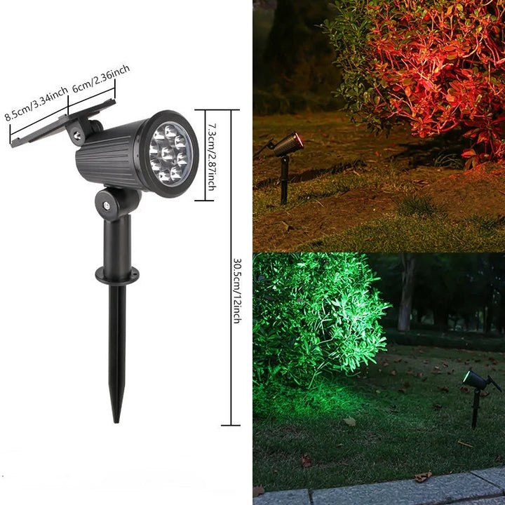 Skanto | Solcelledrevet Atlas Spotlights - Utendørs Hagebelysning Spotlights