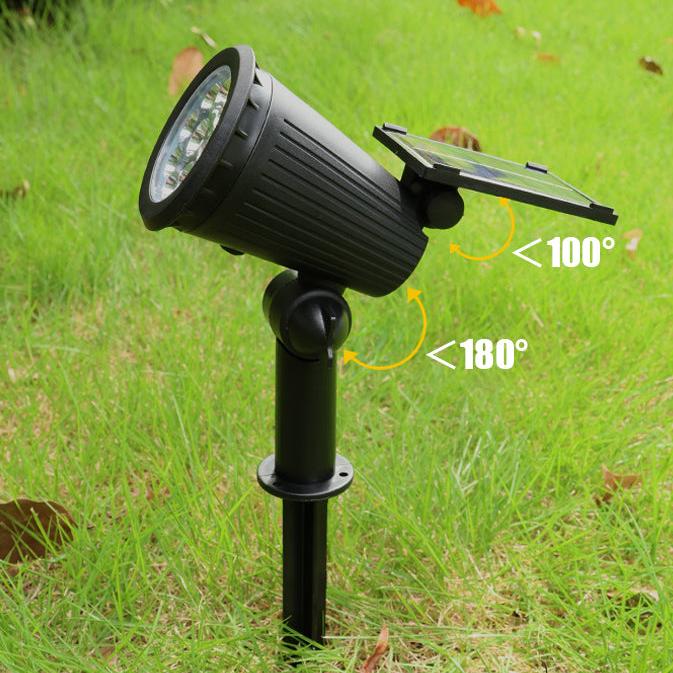 Skanto | Solcelledrevet Atlas Spotlights - Utendørs Hagebelysning Spotlights