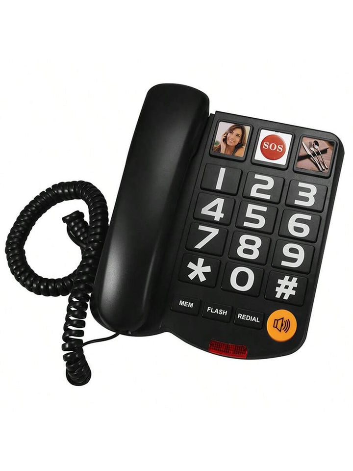 Skanto | Kablet hjemmetelefon for eldre – Stilren, enkel og holdbar