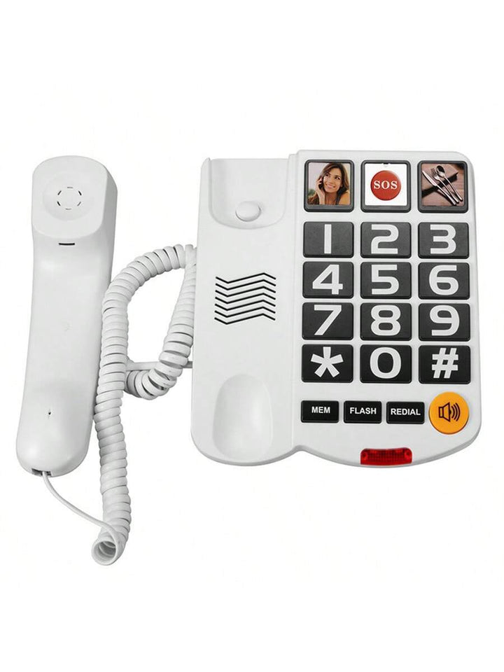 Skanto | Kablet hjemmetelefon for eldre – Stilren, enkel og holdbar