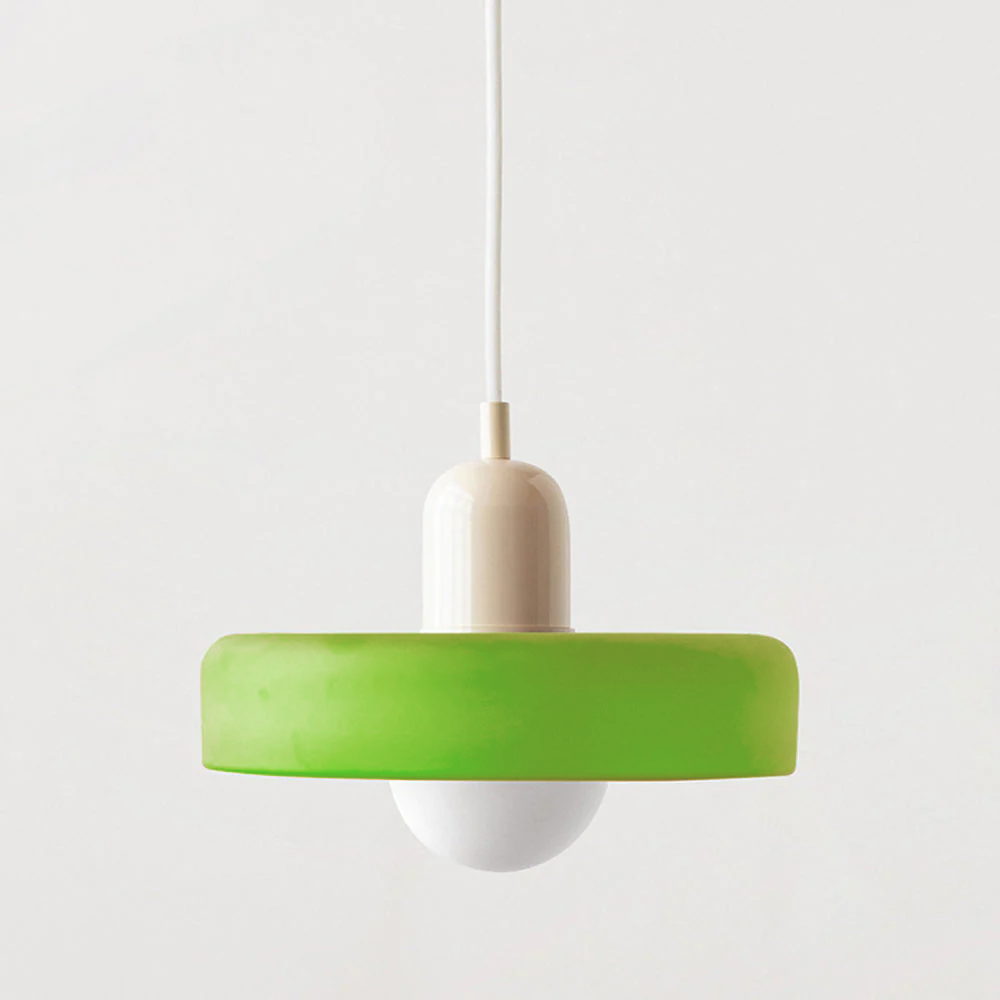 Fargerik Bauhaus-Stil Pendellampe - StiloGlas | Skanto