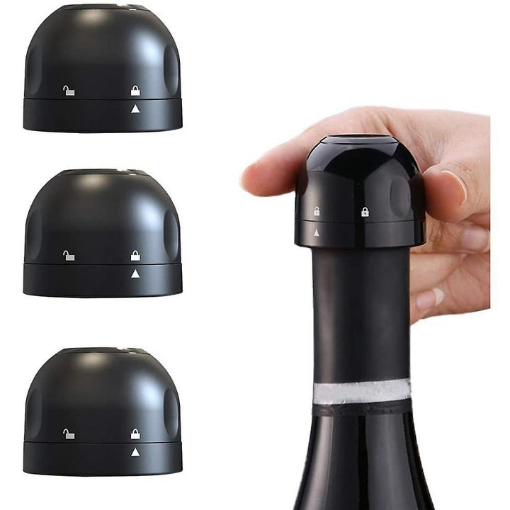 Skanto | Gjenbrukbar lekkasjesikker silikonforseglinghette for champagne- og vinflasker